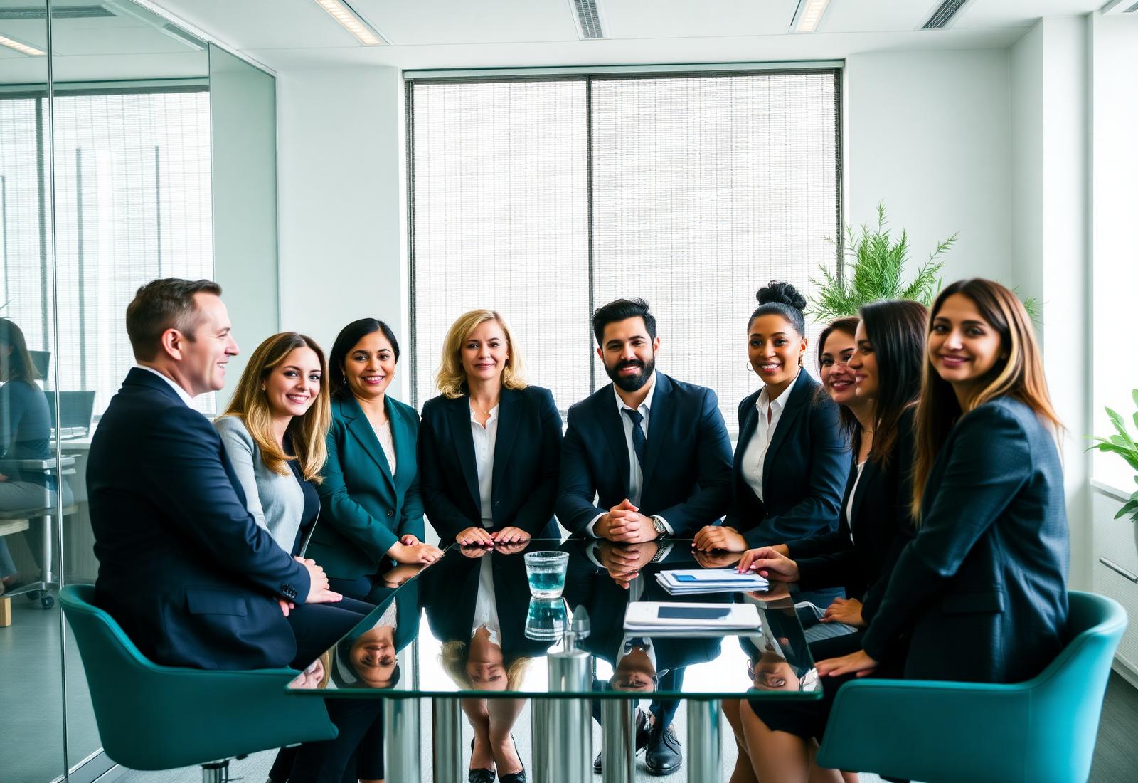 United Risk team in a planning session